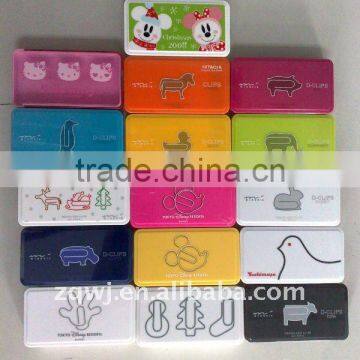 Cute Shape Colorful Paper Clip in PP Box for Promotion photo-1