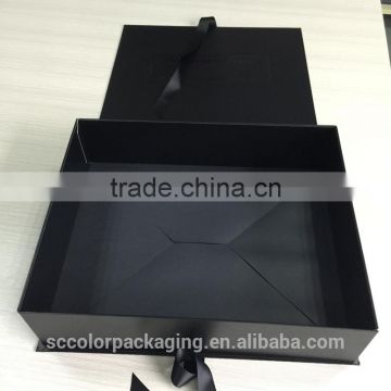 Customized rectangle luxury packaging boxes for wedding gift boxes