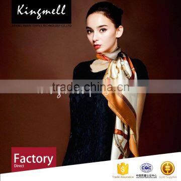 Custom Design Brand Silk Scarf Supplier Scarf and Shawl 2016 photo-2