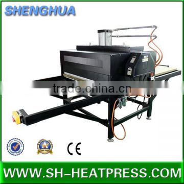 Semi-auto heat press machine for cloth sublimation