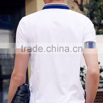 Constrast Collar and Cuff Unisex Polo Shirt Size Xxxxl photo-4