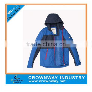 2015 Men sport running jacket with Waterproof membrane lamination