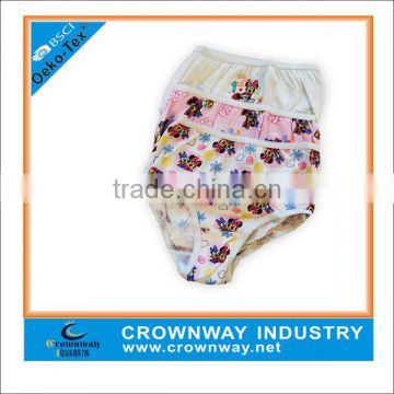 Fashion cartoon printing little girl's sweet cute underwear panties