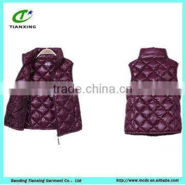 down feather quilted small children bodywarmer