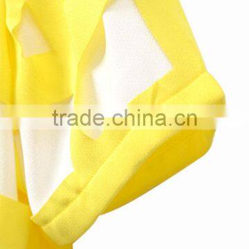 Hot Selling Women's Clothing Garment Apparel Direct Factory OEM/ODM Manufacturing Short Sleeve Korea Fashion Blouse photo-4