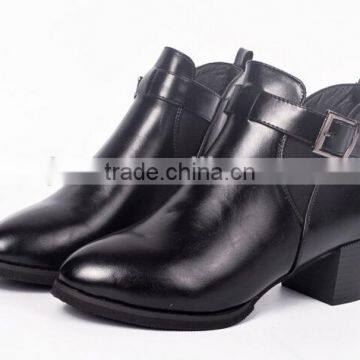 GZY Top Level Low Cut Guangzhou Factory Female Boots Sole Shoes High Quality Stock Charming Office Lady 2017 Stcok photo-2