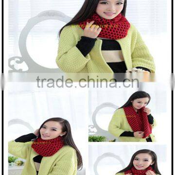 Factory Make Promotional Cheap Price High Quality Popular Lovely Girl Cheap Winter Knitted Acrylic Scarf photo-6