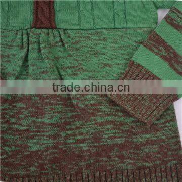 Latest High Neck Kids Fashion Couple Pullover Sweater photo-4