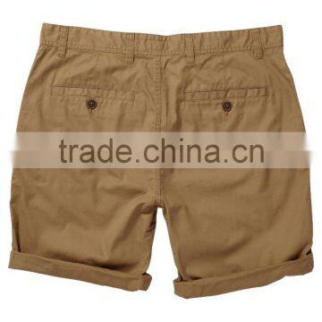 Rolled up Hem Men Cargo Shorts Buttom Flap Mens Shorts photo-2