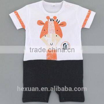 100% Cotton Short Baby Romper Wholesale photo-2