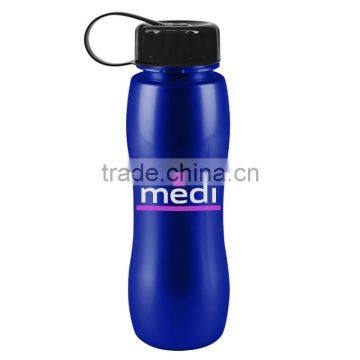 USA Made 25 oz Tritan Metalike Sports Bottle With Tethered Lid - Metallic Colors, BPA/BPS-free and Comes With Your Logo photo-3