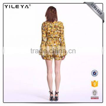 Perfect Cutting Bell Long Sleeves Custom Made Jumpsuit photo-5