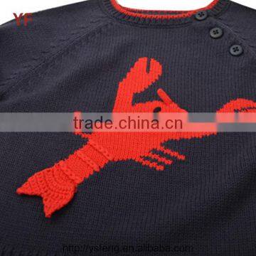 Crochet Pattern Custom Knit Wool Sweater Designs for Baby Boy photo-3