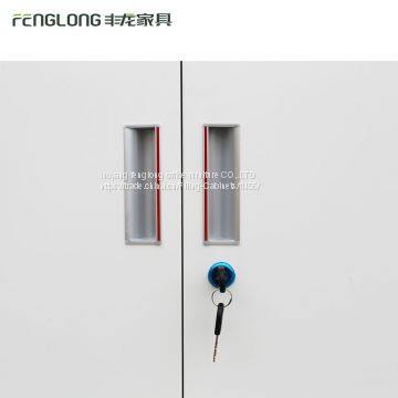 Высококачественный металлический четырехдверный стальной архивный шкаф photo-5