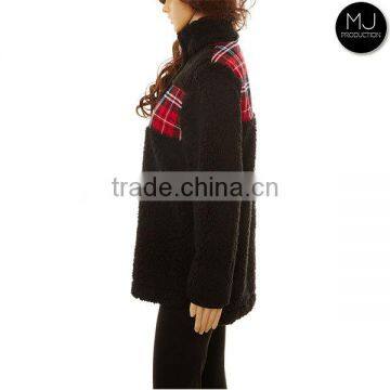 Women Plus Size Winter Fleece Monogrammed Pullover Wholesale photo-2