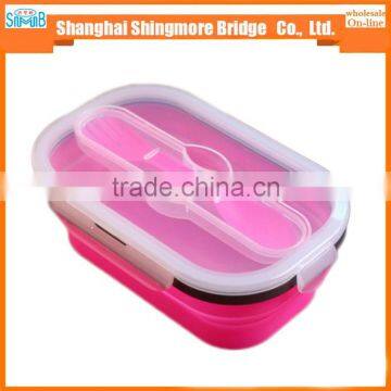 2017 China Supplier Hot Sales Good Quality Silicone Bento Lunch Box photo-2