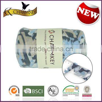 Charmkey crochet yarn cotton spandex polyester tape yarn new pattern T shirt yarn