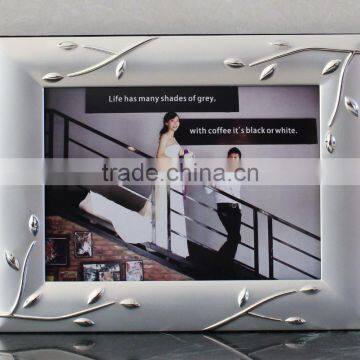 High Quanlity Assorted Design Silver Plated Metal Photo Frame KJJ-10 photo-3
