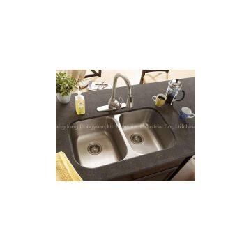 Stainless Steel Double Bowls Undermount 5050 Drawn Sink