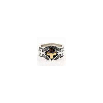 stainless steel cross ring