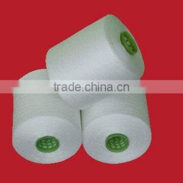 100% Spun Polyester Raw White Sewing Thread photo-2