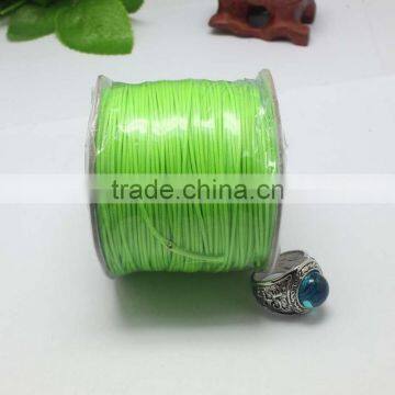 100yards 1mm Braided Leather Rope Waxed Cord String For Jewelry Making