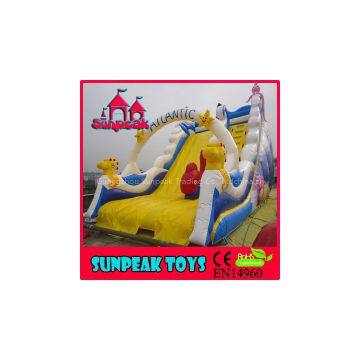 SL-1930 Atlantic Ocean Cartoon Intex Inflatable Slide