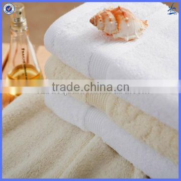 terry towel with dobby border/high quality cotton face towel