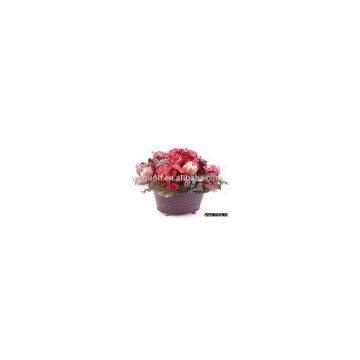 artificial flower, imitation flower, silk flower, plastic flower, optical fiber artificial flower