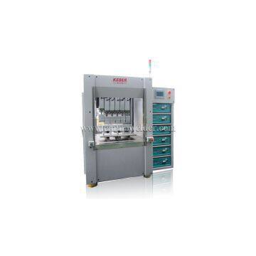 Ultrasonic welding machine for washer dashboard