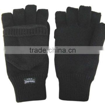 Hot Sale Super Soft Useful Man Fingerless Wholesale Winter Gloves photo-2
