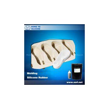 Manual silicone rubber for shoe mold making