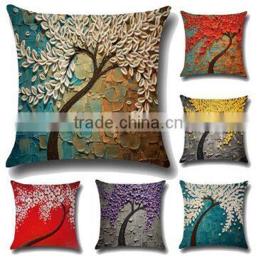 Many designs digital printing throw pillow