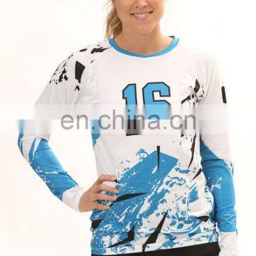 Womens/Girls volleyball jersey,sublimation uniform for ladies,Volleyball Uniform Set for girls