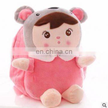 Wholesale cute animal girls stuffed plush toy bag