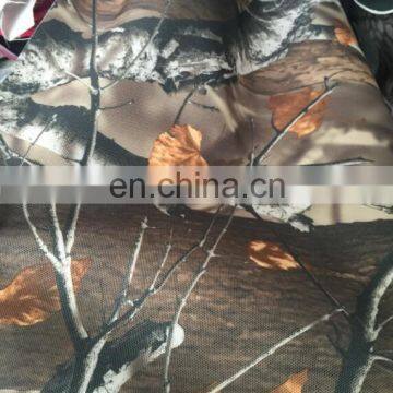 420D real tree printing tear resistance fabric