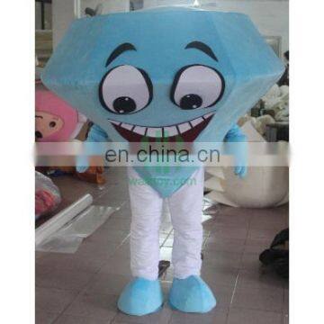 HI CE High quality plush diamond mascot costume adult costume for sale