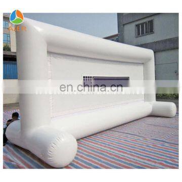 Large outdoor inflatable movie projector screen for sale
