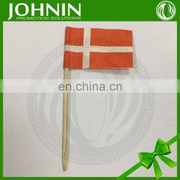 High Quality Decorative National Small Paper Flag With Wooden Stick photo-4