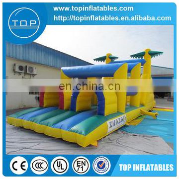 Guangzhou supplier giant inflatable slide jumping castle juegos inflables china on sale