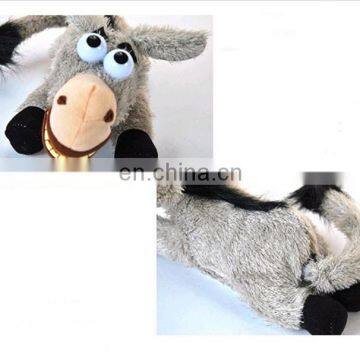 Electronic Pet Rolling Donkey Kids Toys Intelligent Voice Control Laugh Plush Donkey Toys Roll Wallow Funny Donkey Joke Toy photo-3