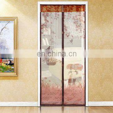 Magnetic Printing Anti Mosquito Bug Door Curtain Window Fly Screen With Bird Button photo-5