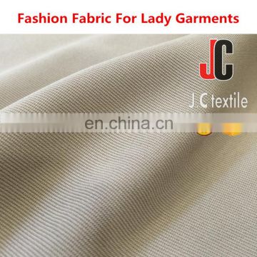 keqiao china textile polyester twill fabric cheap price per meter for garment