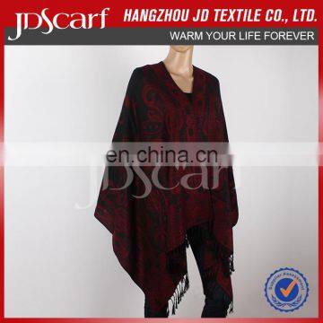 New Type Top Sale Soft Pashmina Poncho