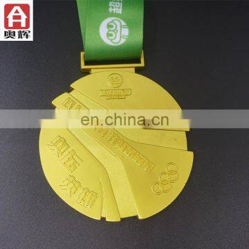 Good quality customer design snowflake medal