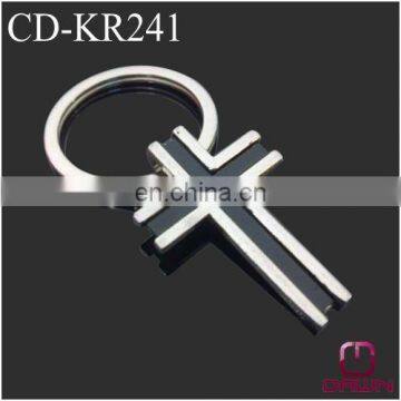 New Style Zinc Alloy Religious Cross Keychain CD-KR241