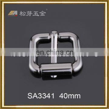 Design hot-sale roller pin buckles genuine leather belt