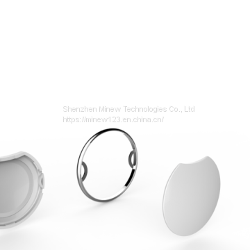 Wireless Location BLE Ibeacon Beacon with Button Push D15N Minew