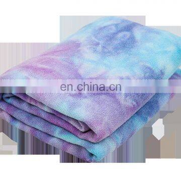 Best Selling Private Label Soft and Sweater Absorbent Colorful Microfiber Unique Yoga Towel Mat photo-4