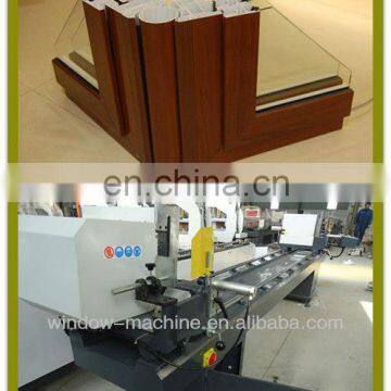 UPVC Profile Frame Window and Door Double Head Cutting Saw Machine/UPVC Window Door Machine (LSJ-3500)